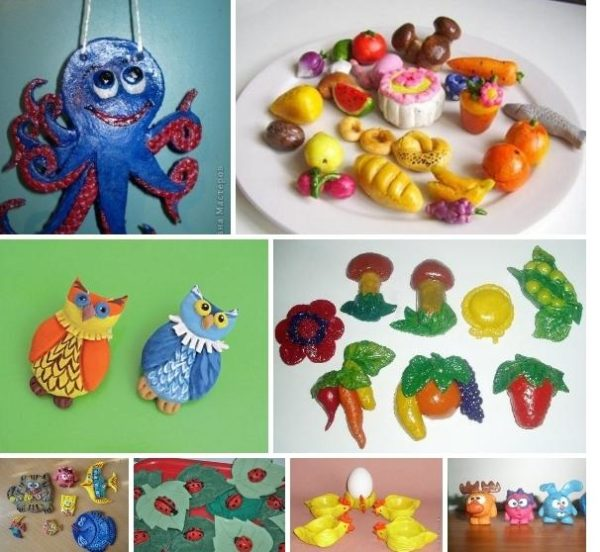 Поделки из пластилина: 90 фото инструкций и схем создания игрушек и украшений
